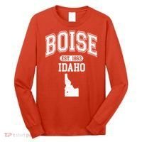 Boise Idaho Est. 1863 Varsity Long Sleeve Shirt thumb 0