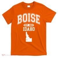 Boise Idaho Est. 1863 Varsity T-Shirt thumb 0