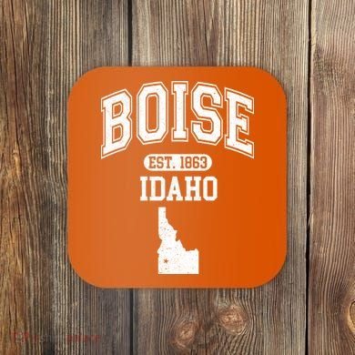 Boise Idaho Est. 1863 Varsity Coaster