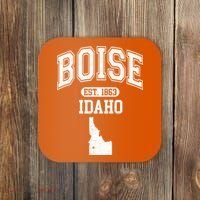 Boise Idaho Est. 1863 Varsity Coaster thumb 0