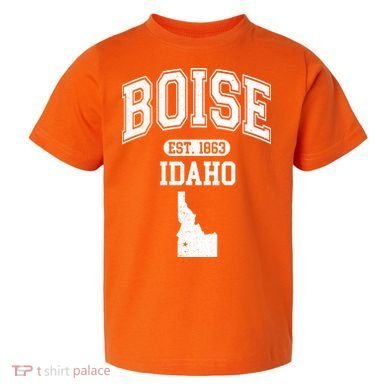 Boise Idaho Est. 1863 Varsity Toddler T-Shirt