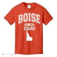 Boise Idaho Est. 1863 Varsity Kids T-Shirt thumb 0
