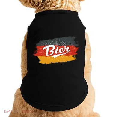 Bier German Flag Oktoberfest Doggie Tank