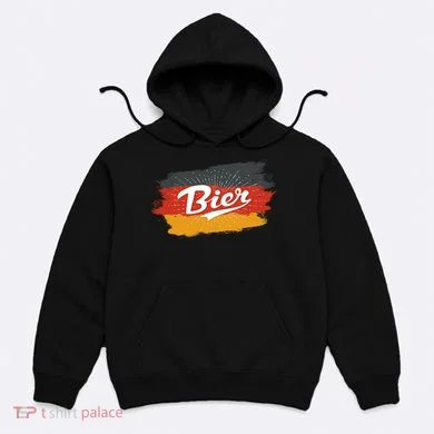 Bier German Flag Oktoberfest Hoodie