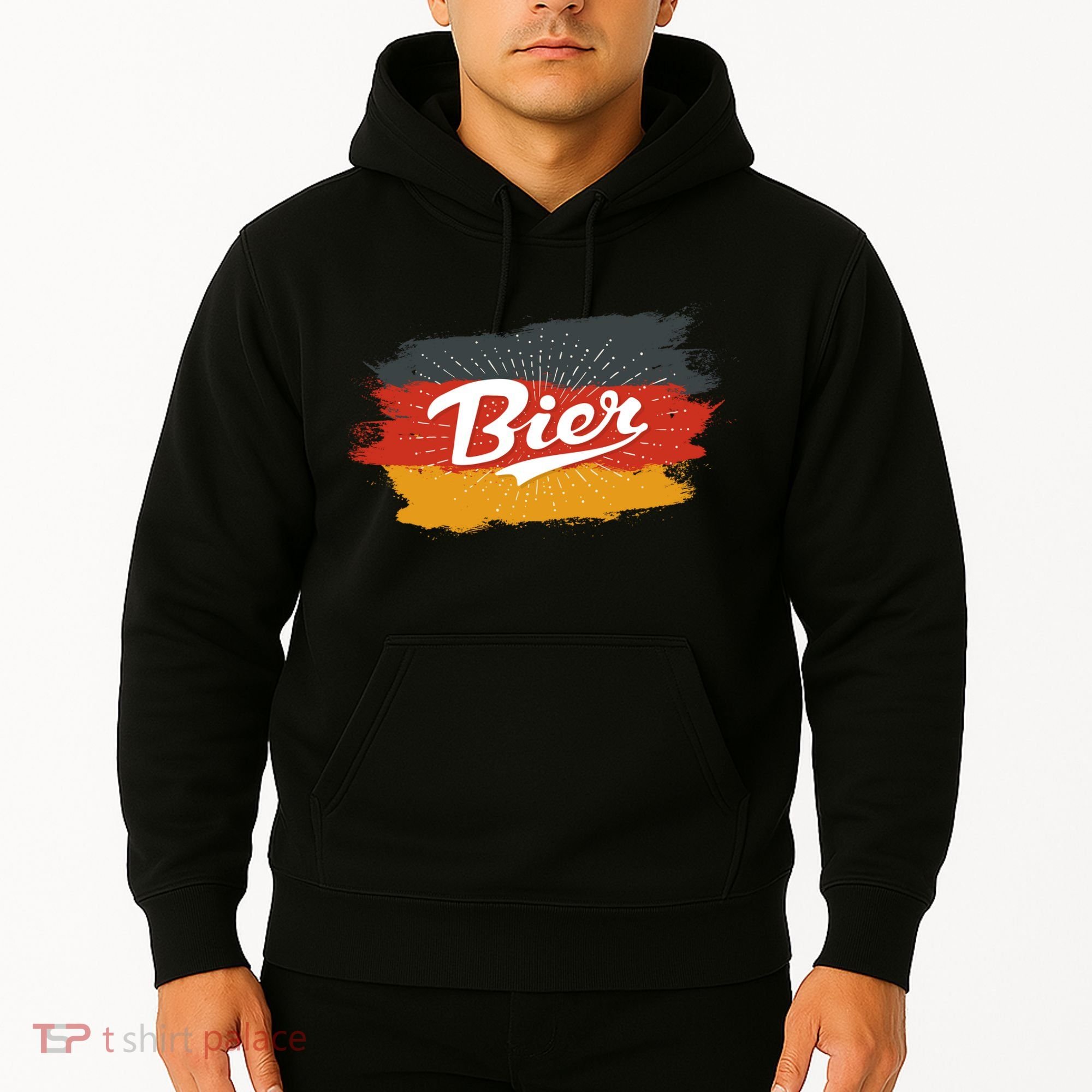 Bier German Flag Oktoberfest Hoodie