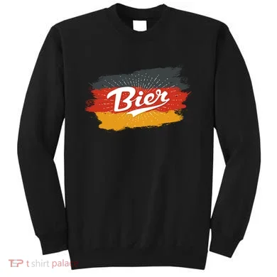 Bier German Flag Oktoberfest Sweatshirt