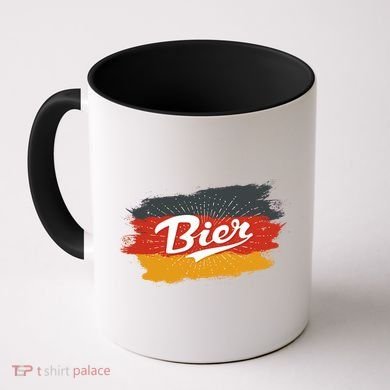 Bier German Flag Oktoberfest Coffee Mug