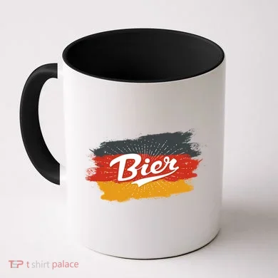 Bier German Flag Oktoberfest Coffee Mug