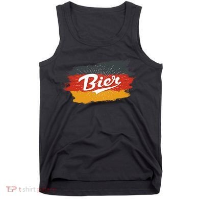 Bier German Flag Oktoberfest Tank Top