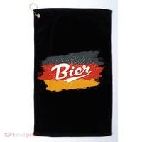 Bier German Flag Oktoberfest Golf Towel thumb 0