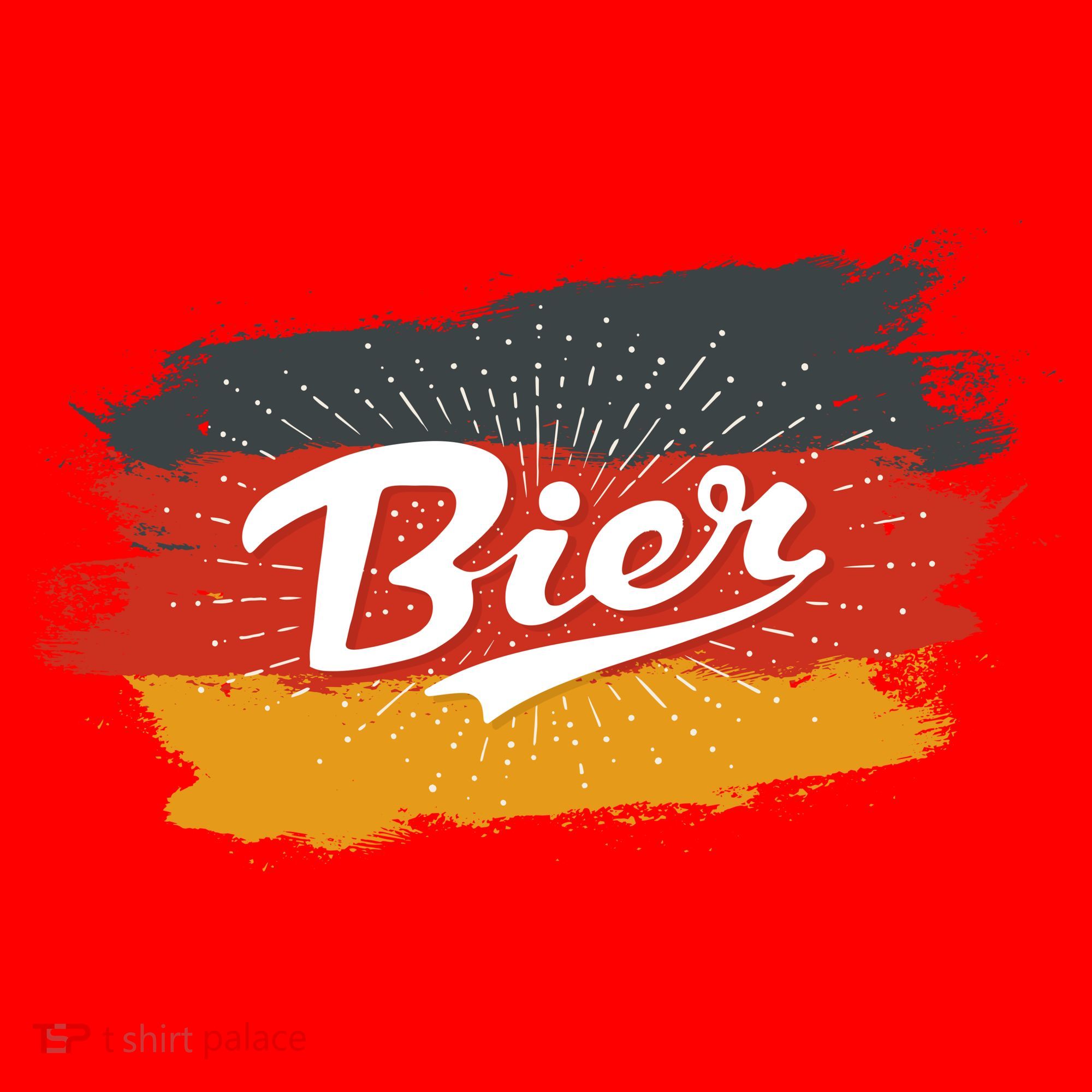 Bier German Flag Oktoberfest Santa Hat