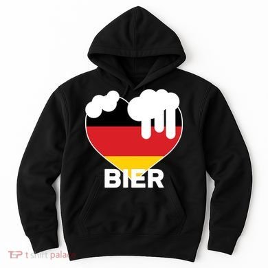 Bier Heart Full of Beer Oktoberfest Hoodie