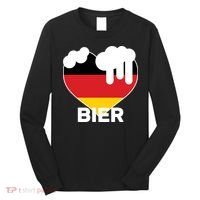 Bier Heart Full of Beer Oktoberfest Long Sleeve Shirt thumb 0