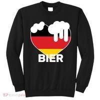 Bier Heart Full of Beer Oktoberfest Sweatshirt thumb 0