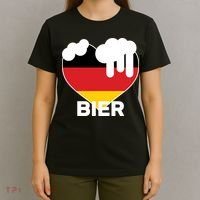 Bier Heart Full of Beer Oktoberfest T-Shirt thumb 4