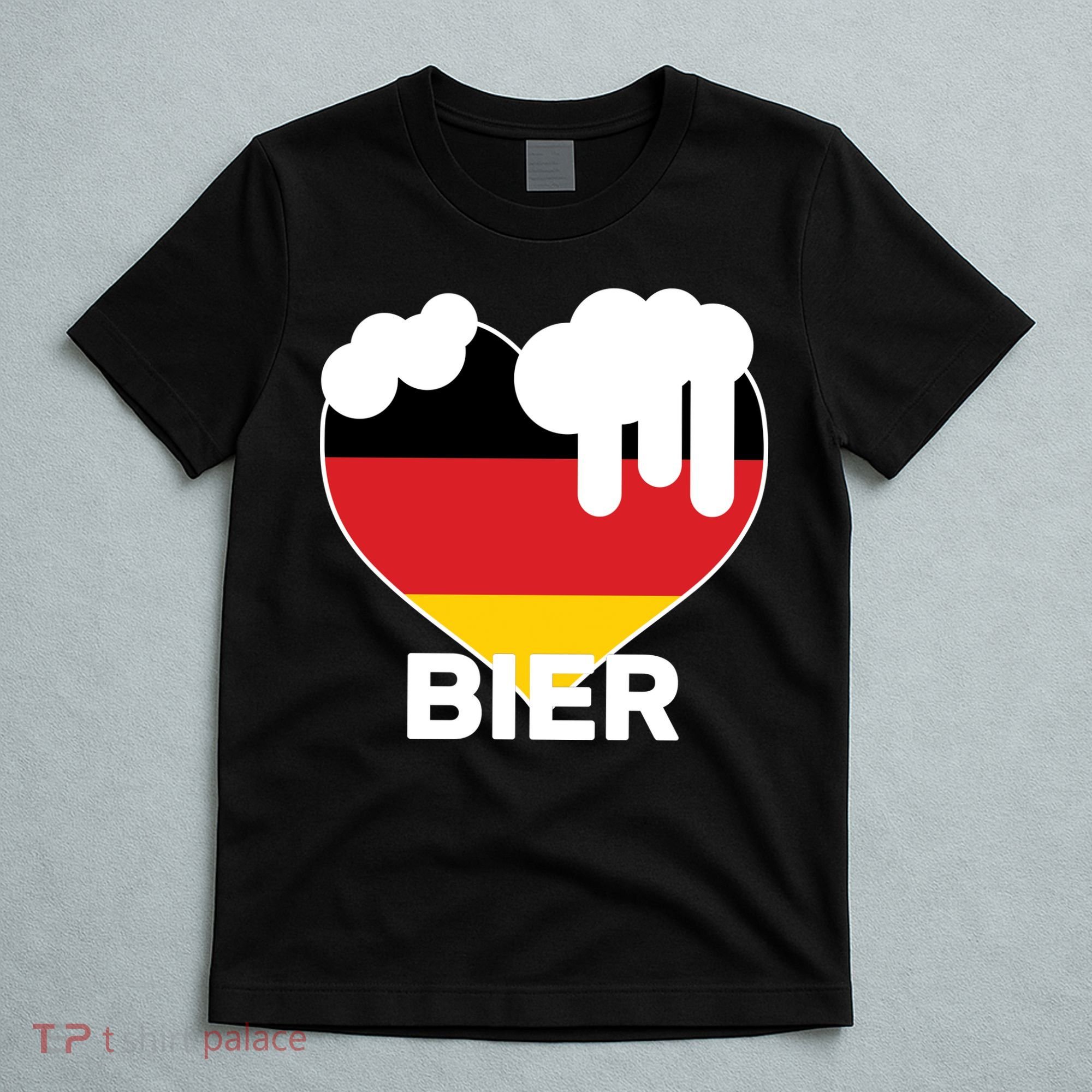Bier Heart Full of Beer Oktoberfest T-Shirt
