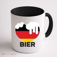 Bier Heart Full of Beer Oktoberfest Coffee Mug thumb 1