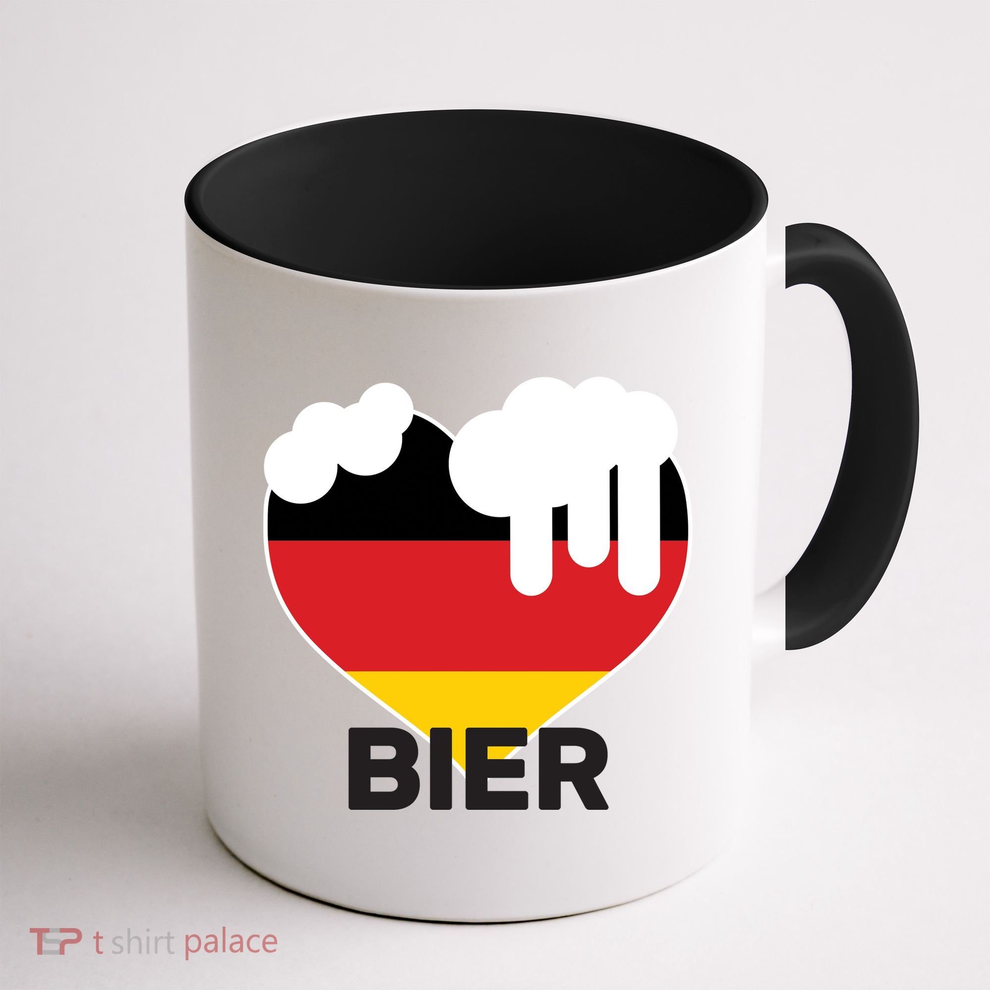 Bier Heart Full of Beer Oktoberfest Coffee Mug