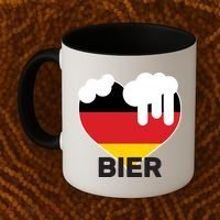 Bier Heart Full of Beer Oktoberfest Coffee Mug thumb 2