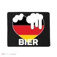 Bier Heart Full of Beer Oktoberfest Mousepad thumb 0