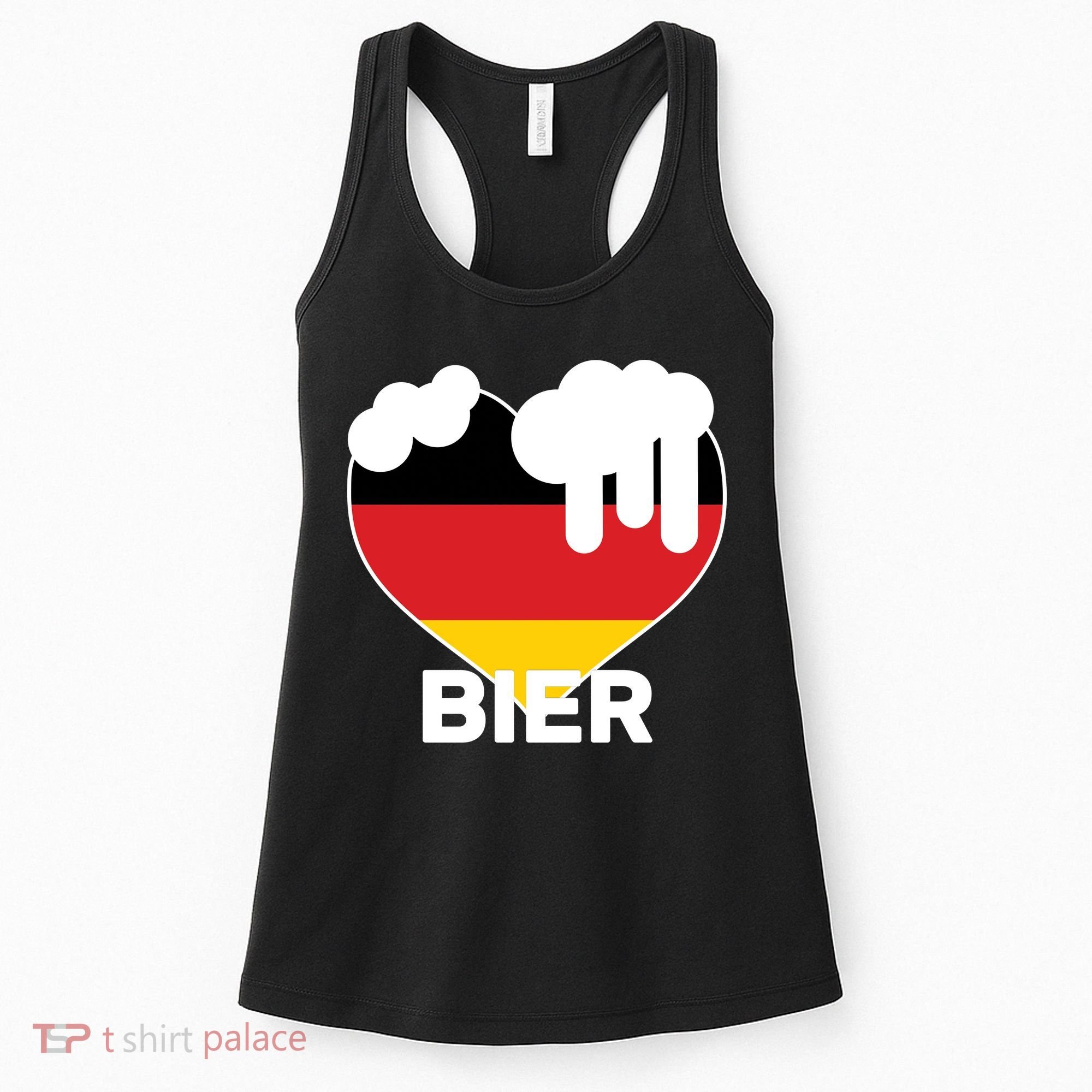 Bier Heart Full of Beer Oktoberfest Women's Tank Top