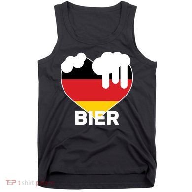 Bier Heart Full of Beer Oktoberfest Tank Top
