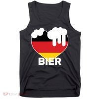 Bier Heart Full of Beer Oktoberfest Tank Top thumb 0
