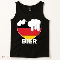 Bier Heart Full of Beer Oktoberfest Tank Top thumb 2