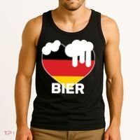 Bier Heart Full of Beer Oktoberfest Tank Top thumb 3