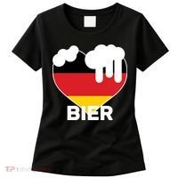 Bier Heart Full of Beer Oktoberfest Women's T-Shirt thumb 0
