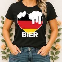 Bier Heart Full of Beer Oktoberfest Women's T-Shirt thumb 2