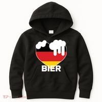 Bier Heart Full of Beer Oktoberfest Kids Hoodie thumb 0