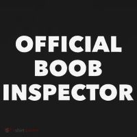 Boob Inspector Funny Saying Halloween Quote Costume Ornament thumb 1
