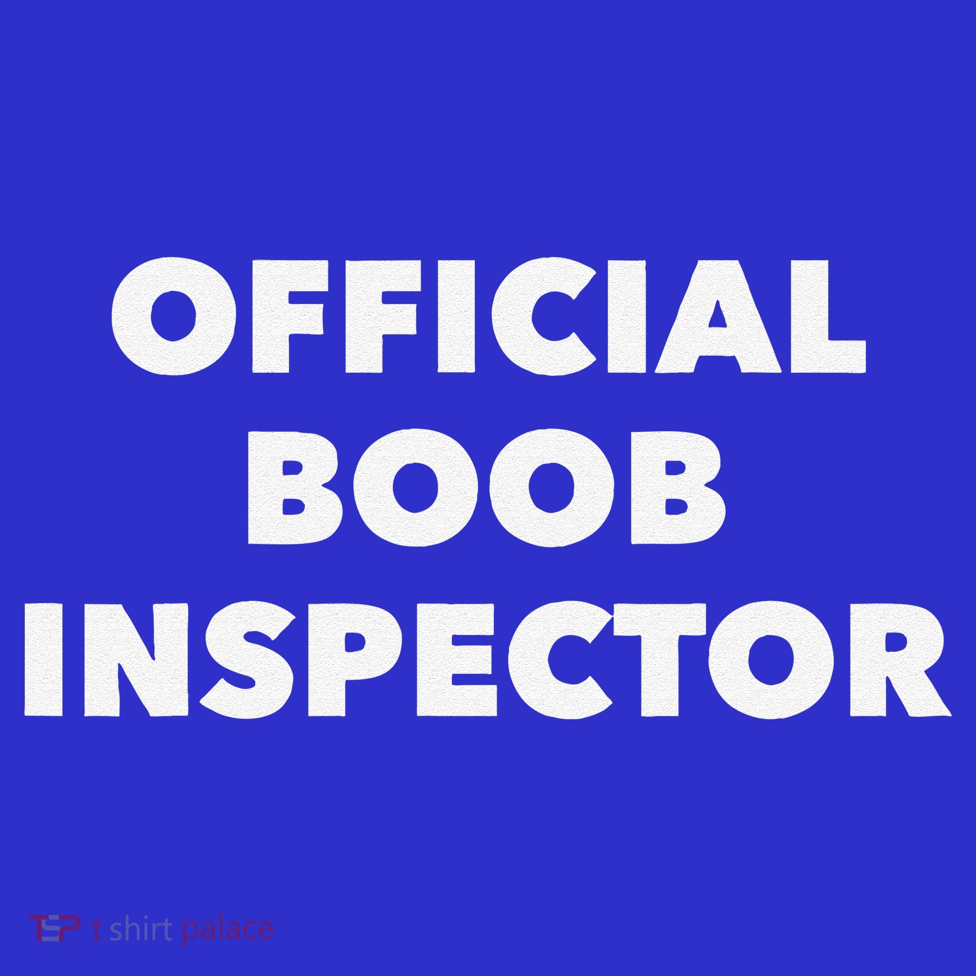 Boob Inspector Funny Saying Halloween Quote Costume Visor