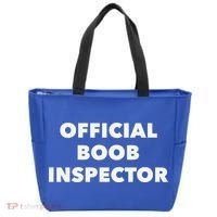 Boob Inspector Funny Saying Halloween Quote Costume Tote Bag thumb 0