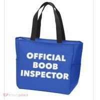Boob Inspector Funny Saying Halloween Quote Costume Tote Bag thumb 3