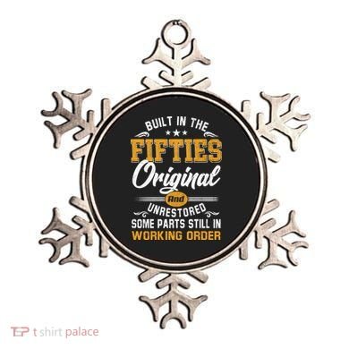 Built In Fifties 50s Original Unrestored 70th Birthday Funny Ornament