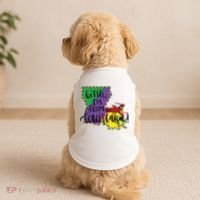 Bitch I'm From Louisiana Mardi Gras Louisiana Map Doggie Tank thumb 2