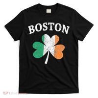 Boston Irish Flag Shamrock I St. Patrick's Day Gift T-Shirt thumb 0