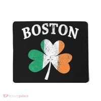 Boston Irish Flag Shamrock I St. Patrick's Day Gift Mousepad thumb 0
