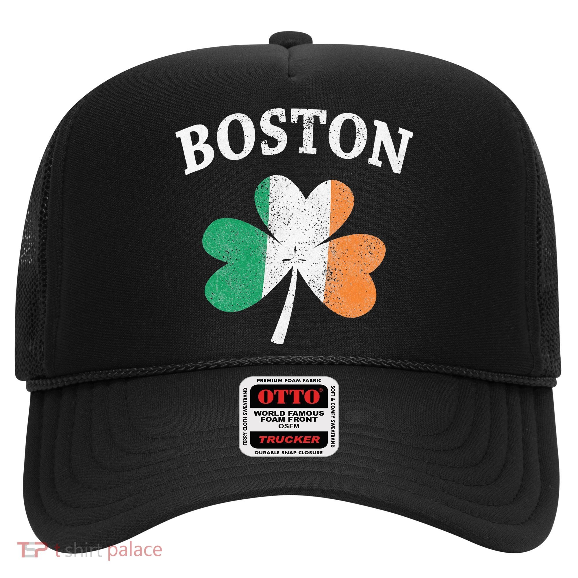 Boston Irish Flag Shamrock I St. Patrick's Day Gift Hat