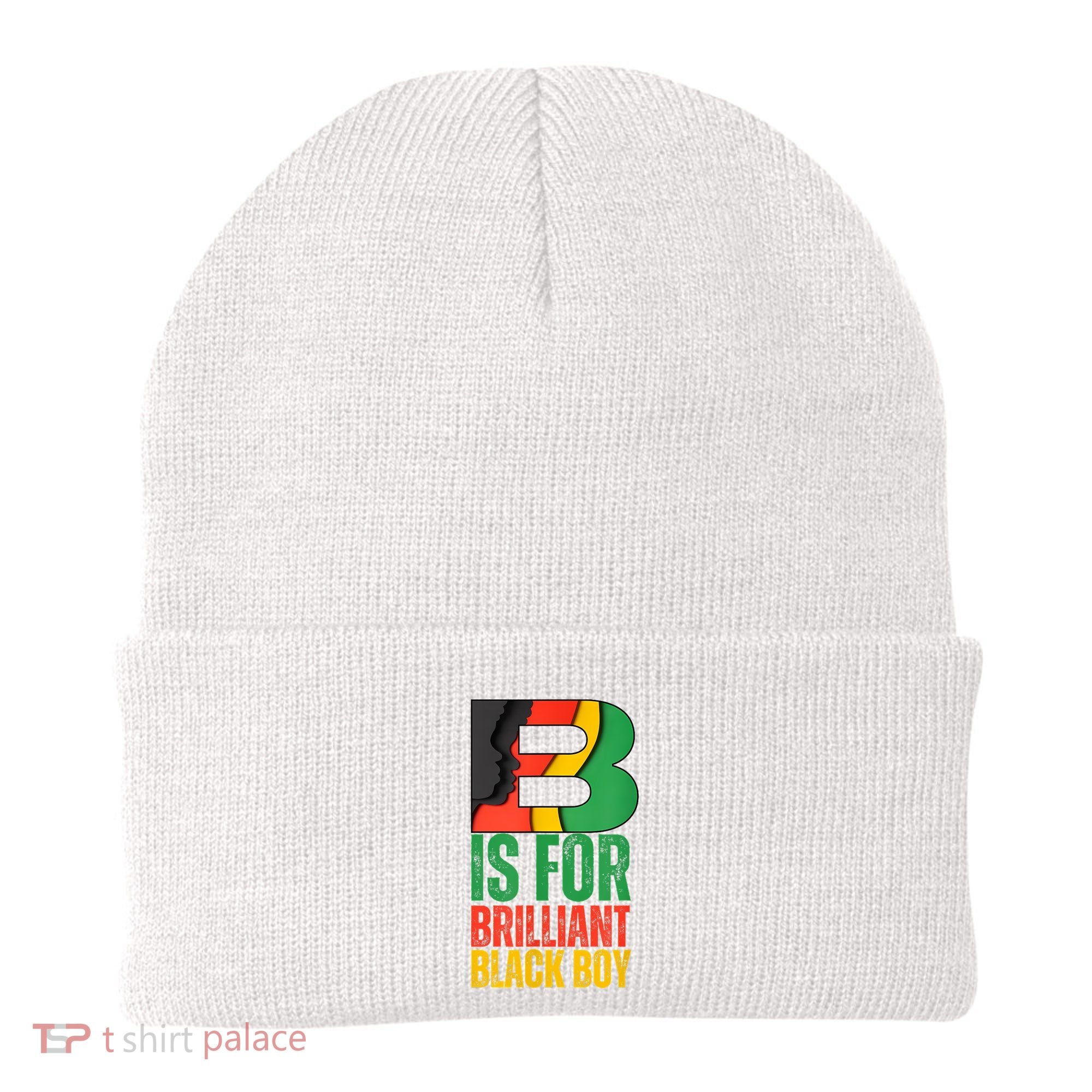 B Is For Brilliant Black Boy Black History Month Beanie