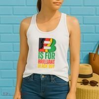 B Is For Brilliant Black Boy Black History Month Women's Tank Top thumb 2