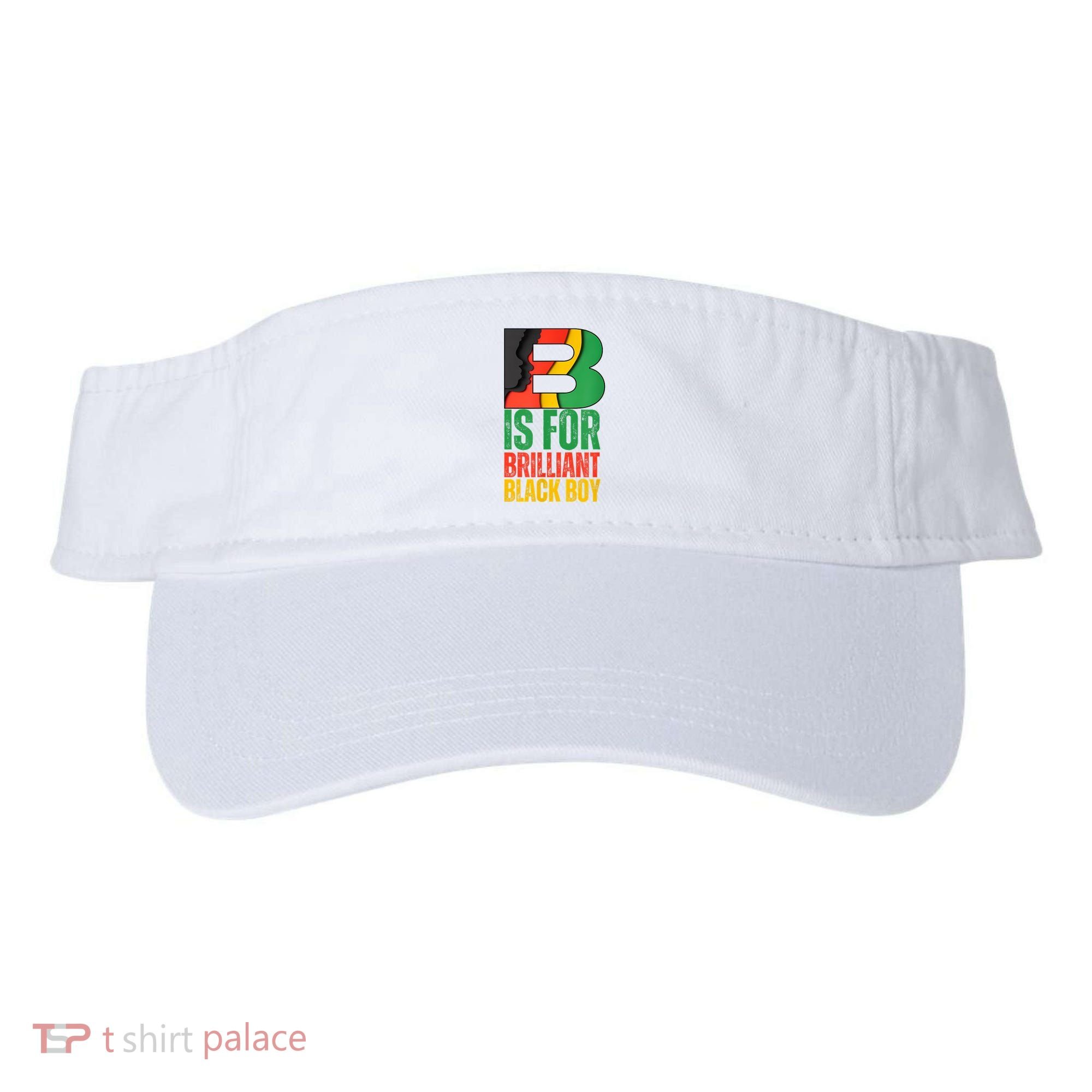 B Is For Brilliant Black Boy Black History Month Visor