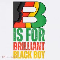 B Is For Brilliant Black Boy Black History Month Visor thumb 3