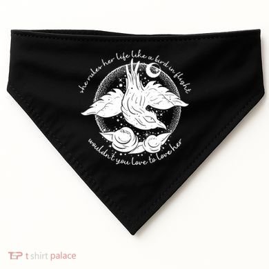 Bird In Flight Rhiannon USA-Made Doggie Bandana