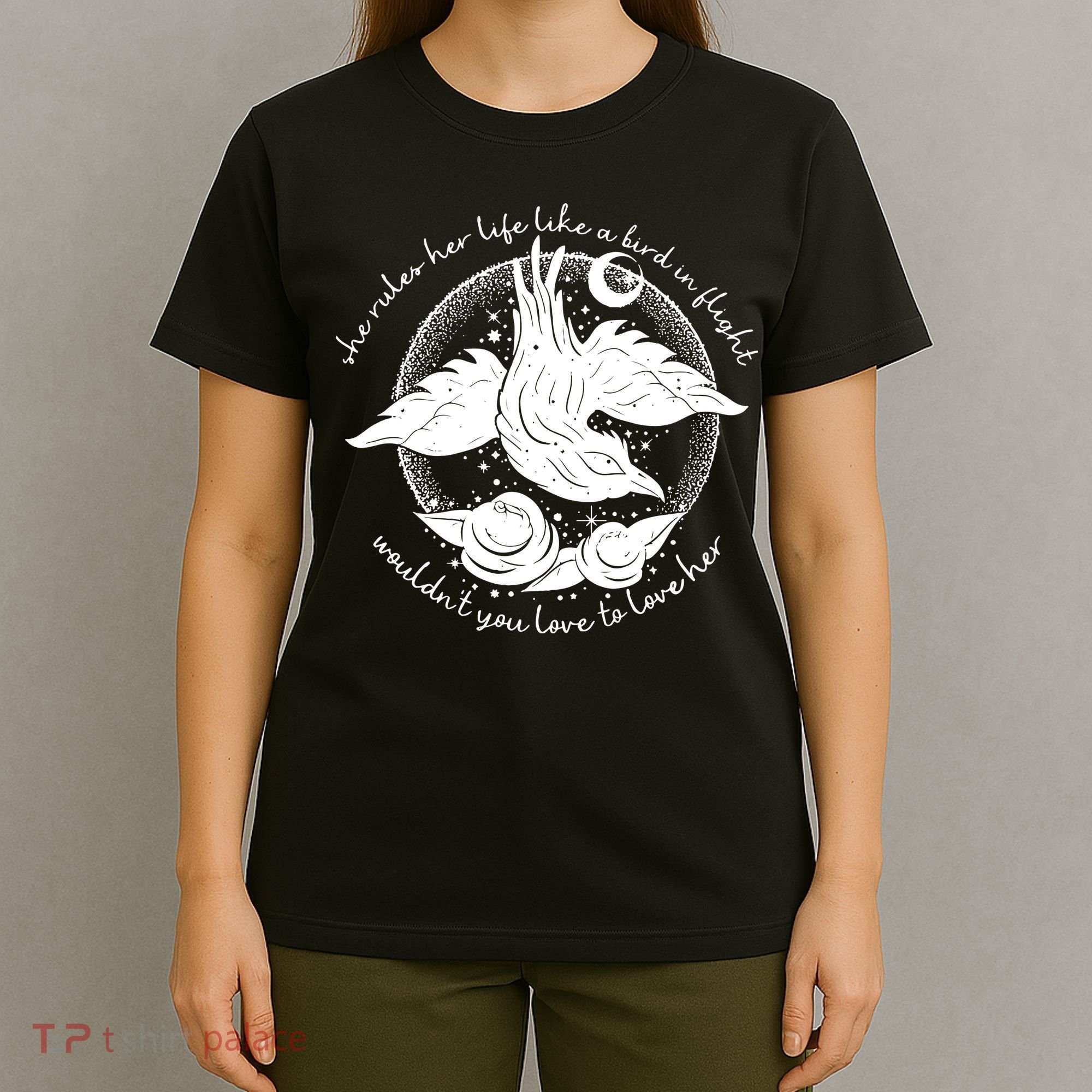 Bird In Flight Rhiannon T-Shirt