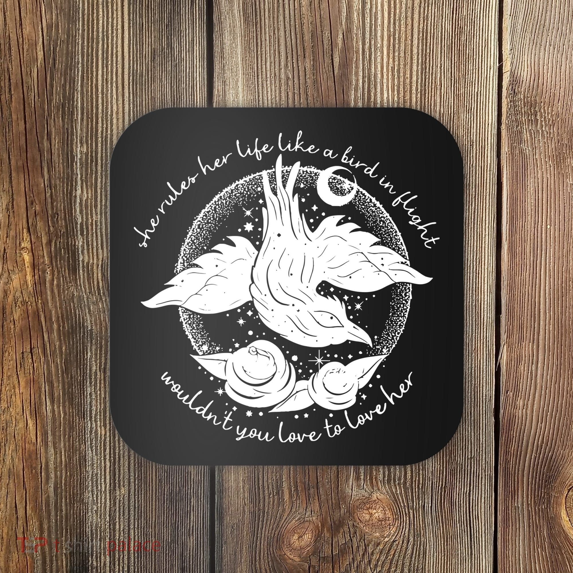 Bird In Flight Rhiannon Coaster