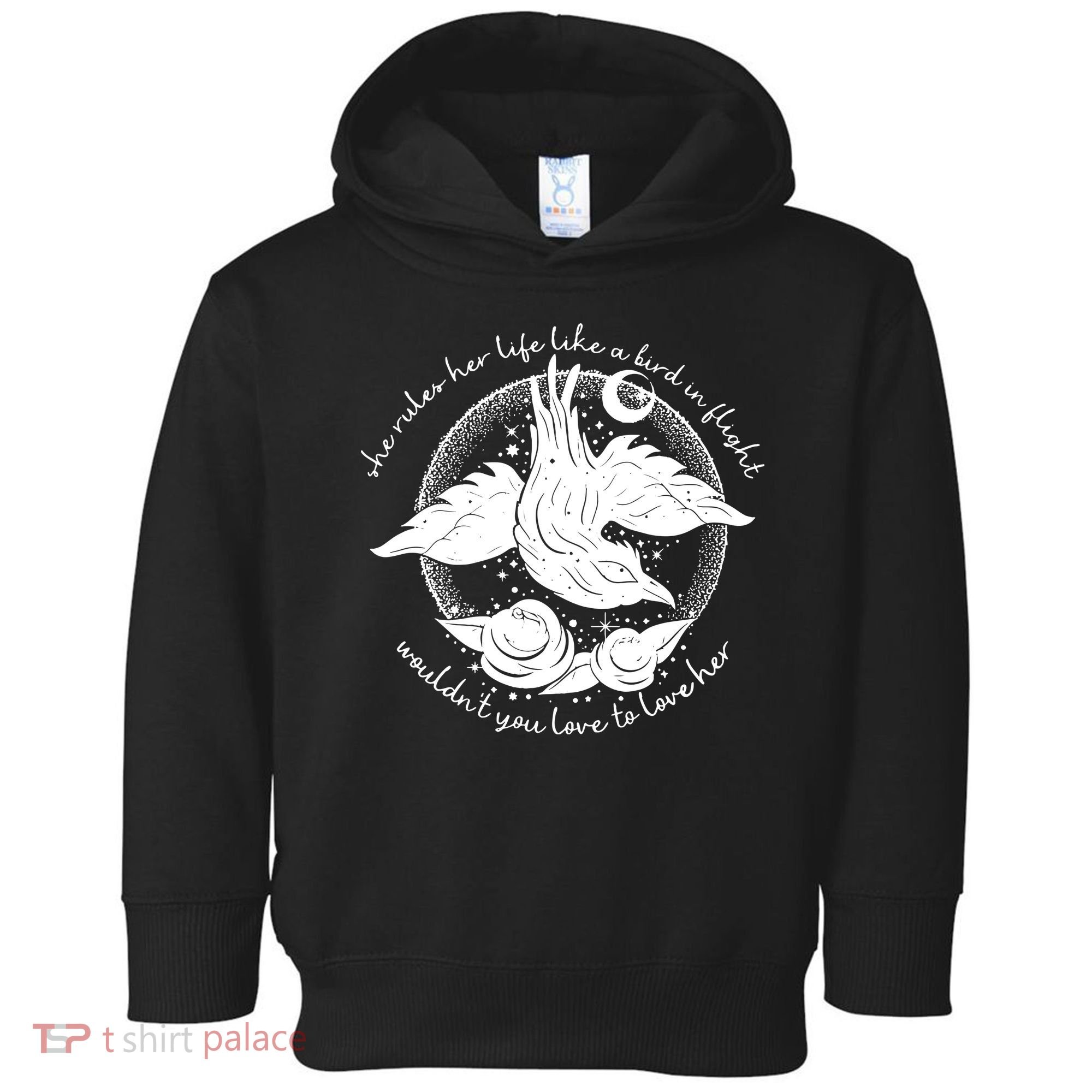 Bird In Flight Rhiannon Toddler Hoodie