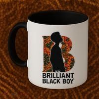 B Is For Brilliant Black Black History Month Coffee Mug thumb 2